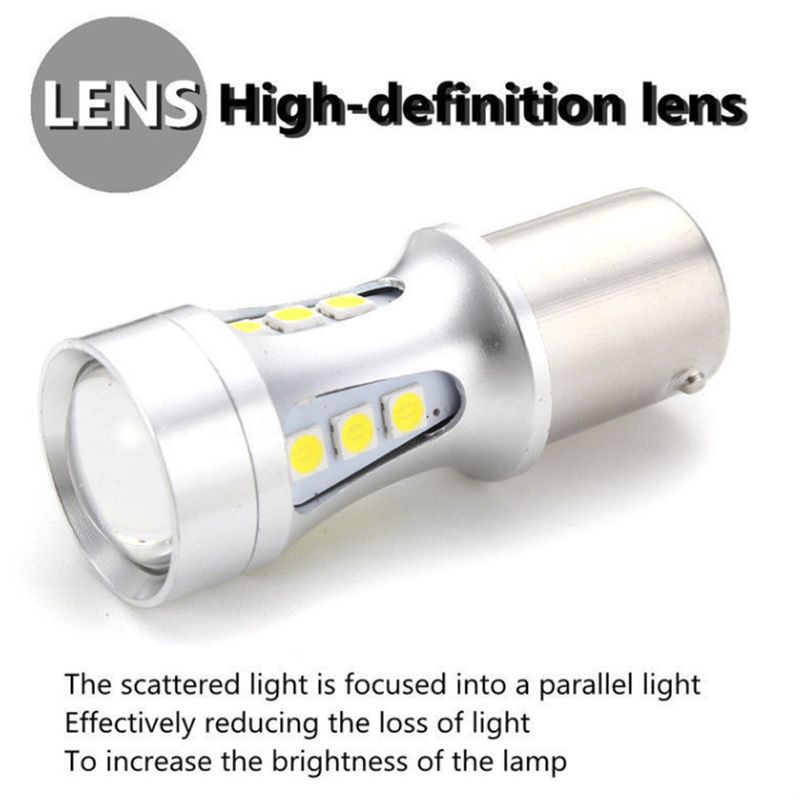 P21W BA15S 1156 18W 3030 18SMD 18LED Brake lights, reverse lights, turn signals pic 1