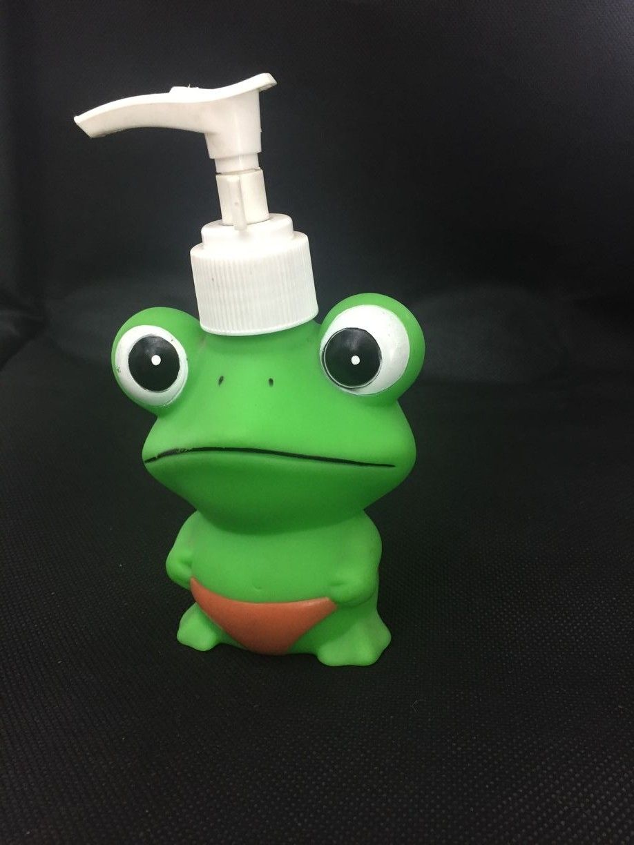 Cartoon bottle hand sanitizer bottle body wash bottle Frog
