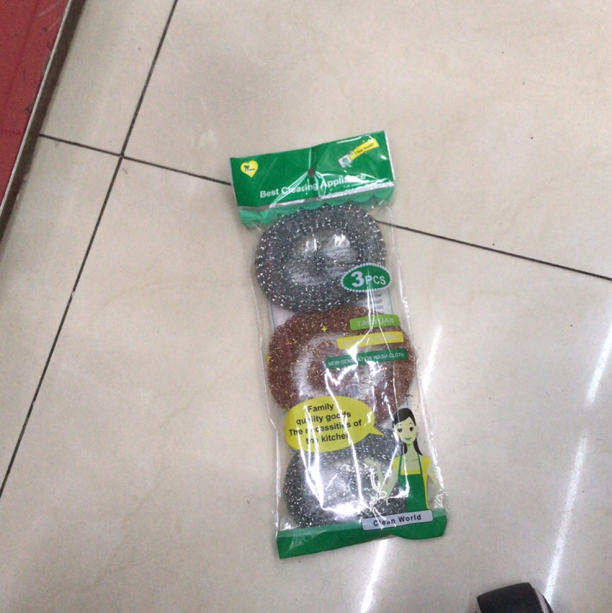 3p清洁球细节图