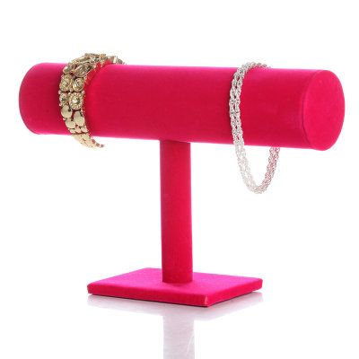 Single-layer velvet bracelet stand, jewelry display stand, watch display stand, bracelet head, flower headband, jewelry store shelf countertop detail image 2