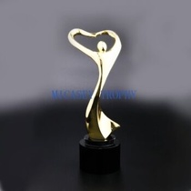 Alloy trophy Crystal personality metal Trophy year-end Ceremony Trophy Performance Appraisal Trophy
