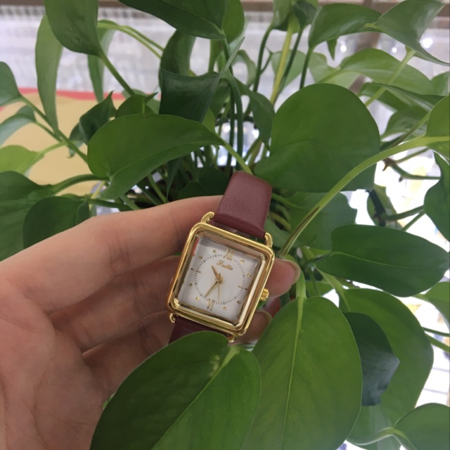 Tendencia versátil casual lady pequeño reloj cuadrado Specification image