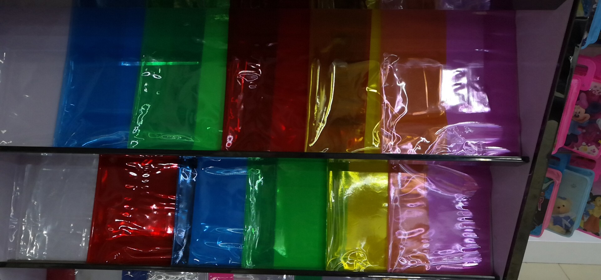 PVC color book cover thumbnail