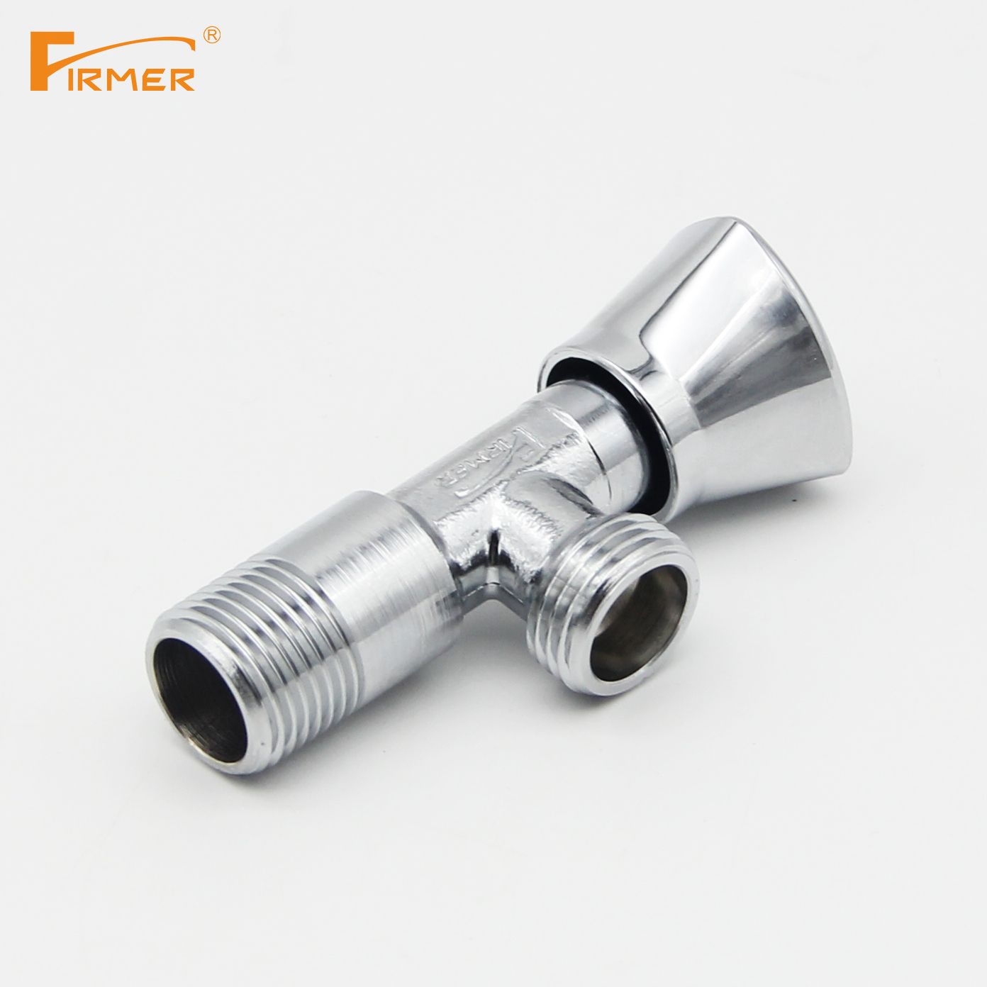 FIRMER triangle valve all copper hot and cold water valve switch water heater toilet check valve Specification drawing