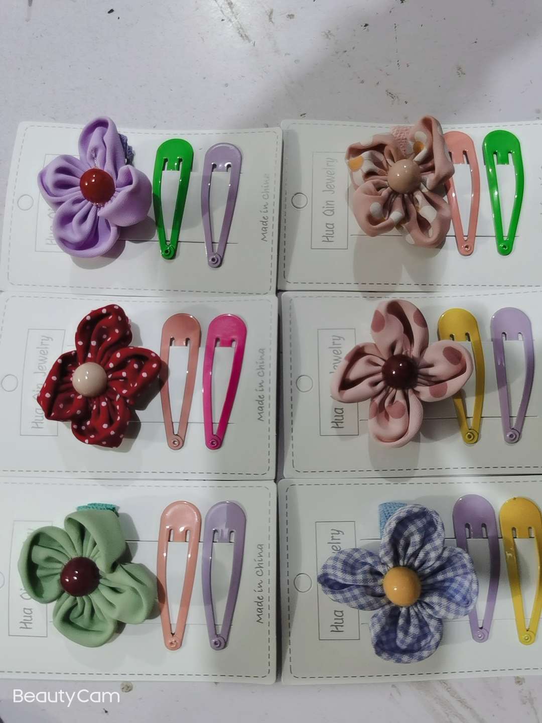 Pearl 4 leaf grass set gorgeous colorful beauty super good look all want to super good to buy buy buy thumbnail