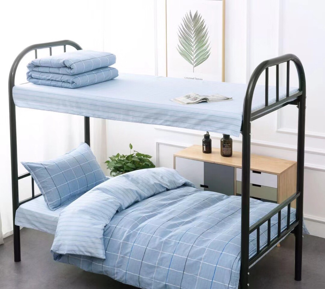 Factory direct sales of all-cotton fabric three-piece sets for student dormitories, children's beds and apartment beds undefined