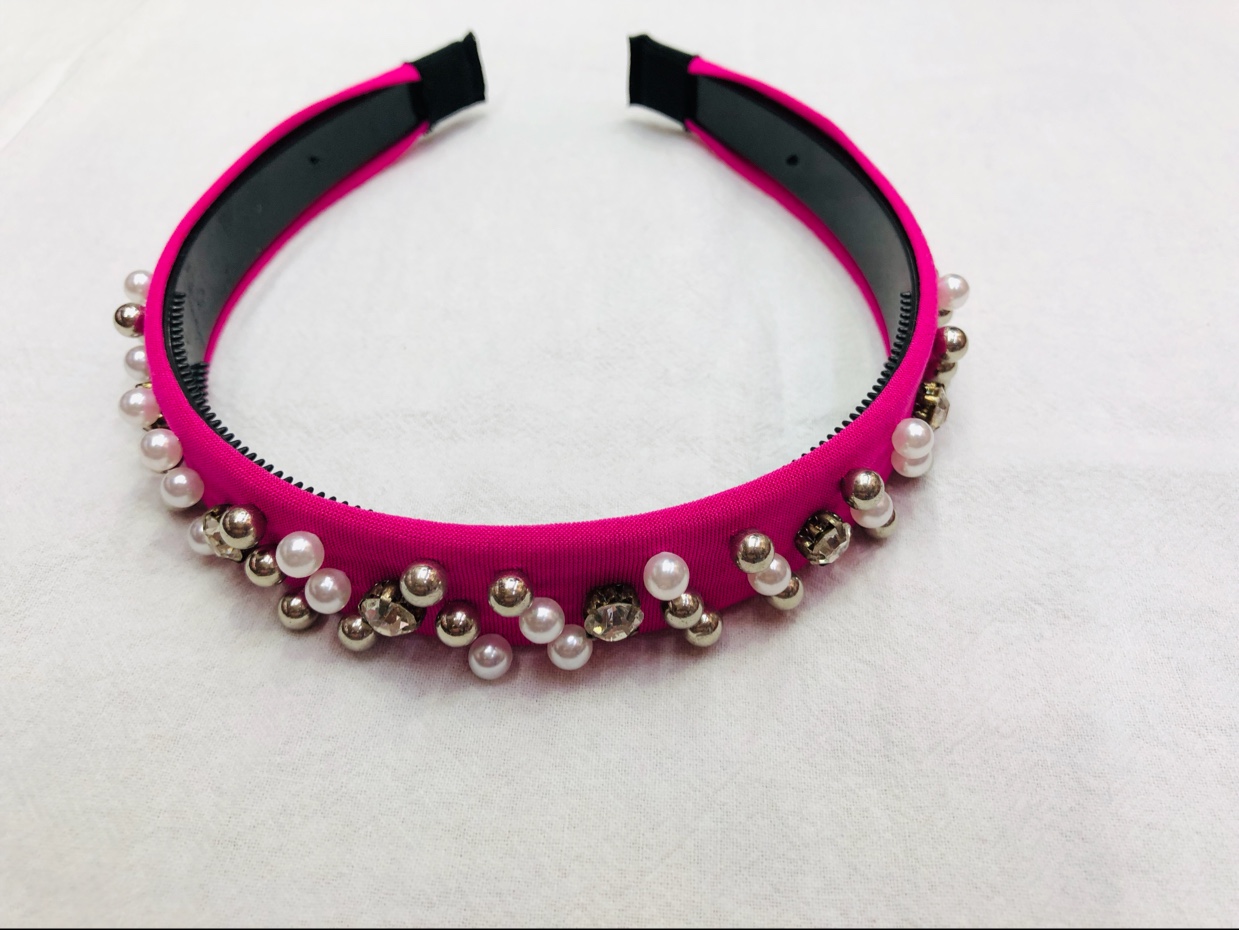 Manufacturers wholesale affordable pearl + bead headwear thumbnail