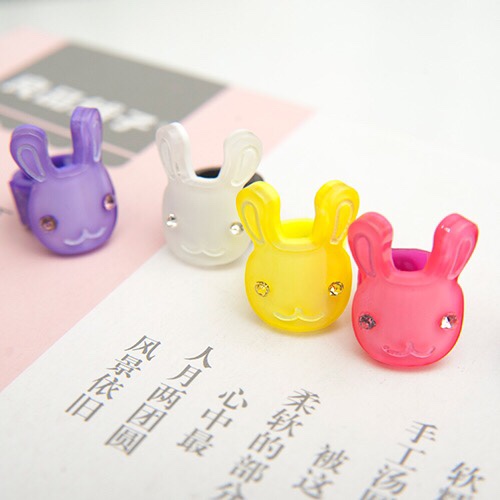 Korean Small Hair Grab Mini Round Buckle Bangs Clip Baby Love Star Clip Clip