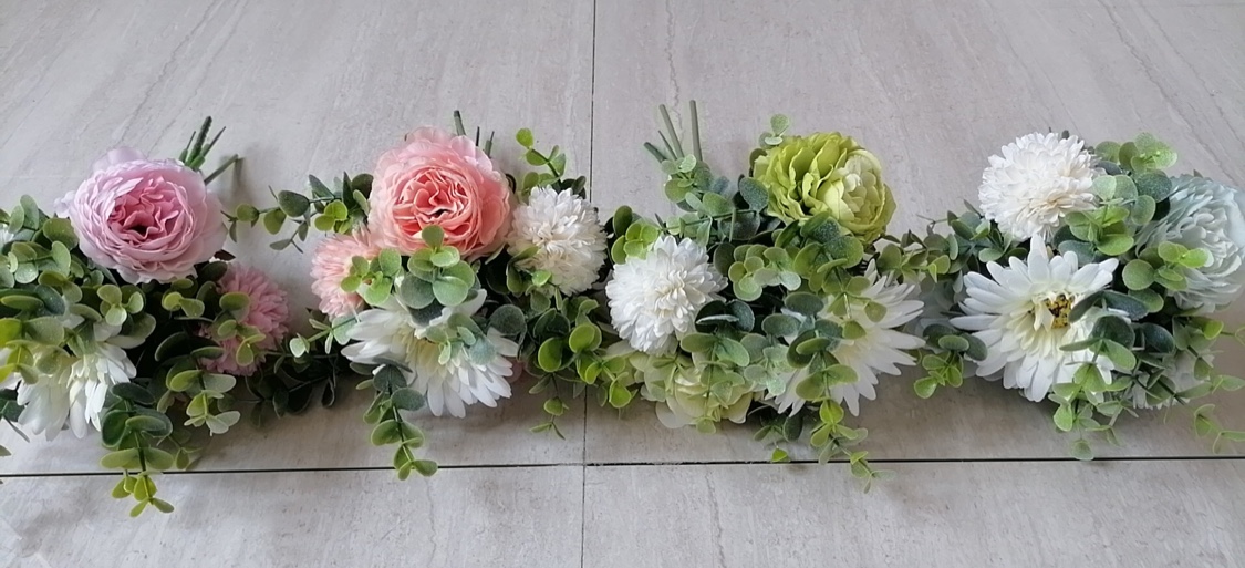 Silicone artificial flowers, artificial flowers, rose and peony handicrafts, gifts, artificial handicrafts, artificial petals, high-fidelity artificial flowers, artistic decorations, indoor decorative flowers
