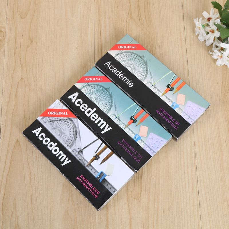 AC平卡圆规套装适用于老师和学生绘图用的