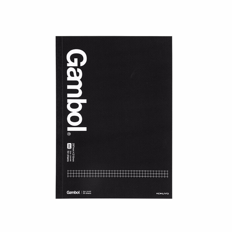KOKUYO/ Guoyu WCN-GNB2553 GAMBOL wireless notebook, A4, 50 pages, black