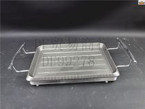 DF99278 steel frame square plate teppanyaki DF TRADING HOUSE