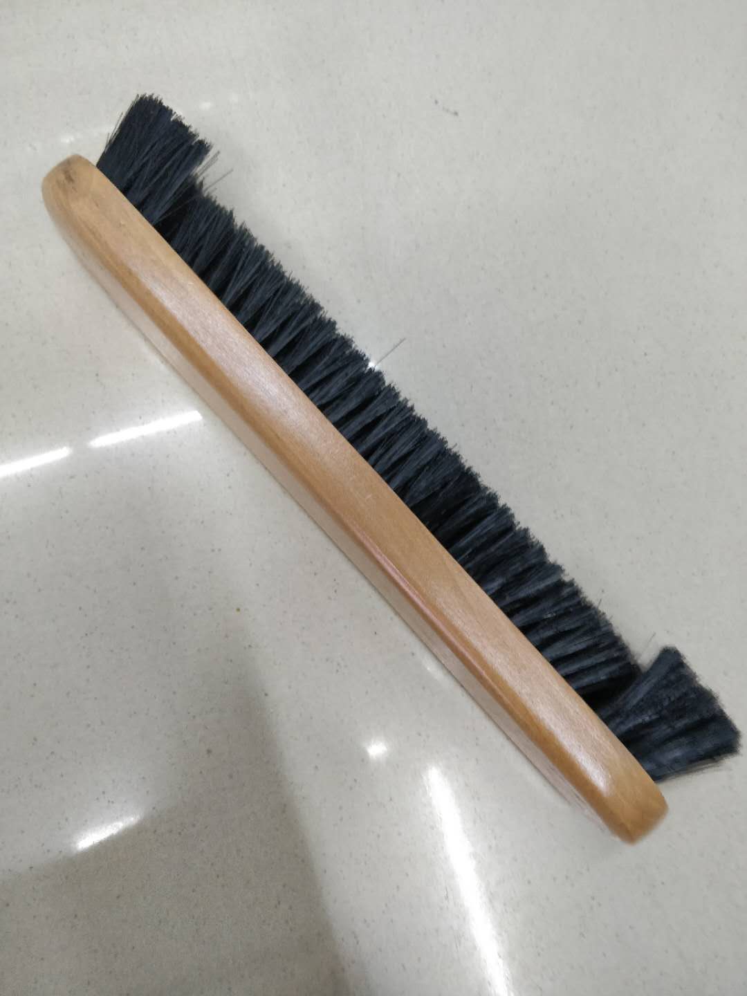 台球桌台尼刷毛刷桌面除尘清洁刷台呢布边缝刷台球用品 12寸