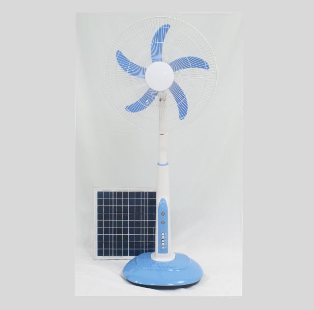 DC12V solar charging fan, 16 inches / 18 inches details Picture