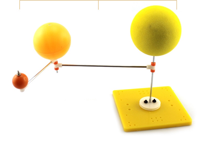 DIY科技小实验教学模型简易三球仪