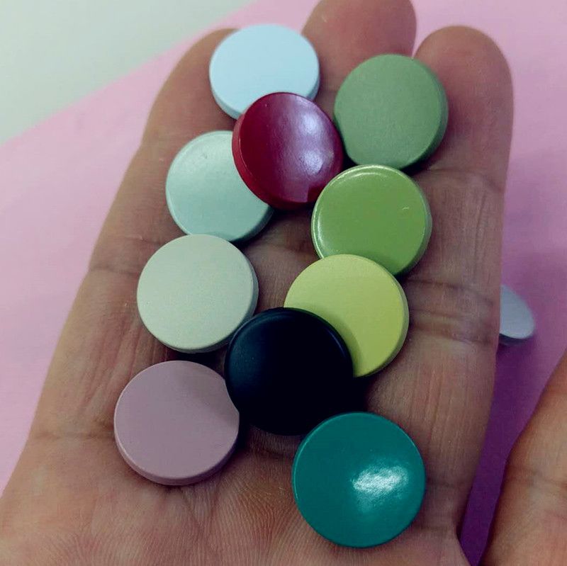 Zinc Alloy Panel Four-Button Color Paint Panel Is Popular This Year Specification drawing