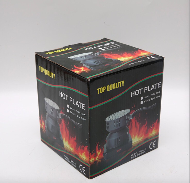 阿拉伯水烟点碳炉水烟炉咖啡炉白底实物图