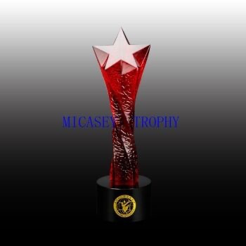 Star Crystal Cup K9 Crystal Red Crystal Cup Year-end Ceremony Cup School enterprise special cup