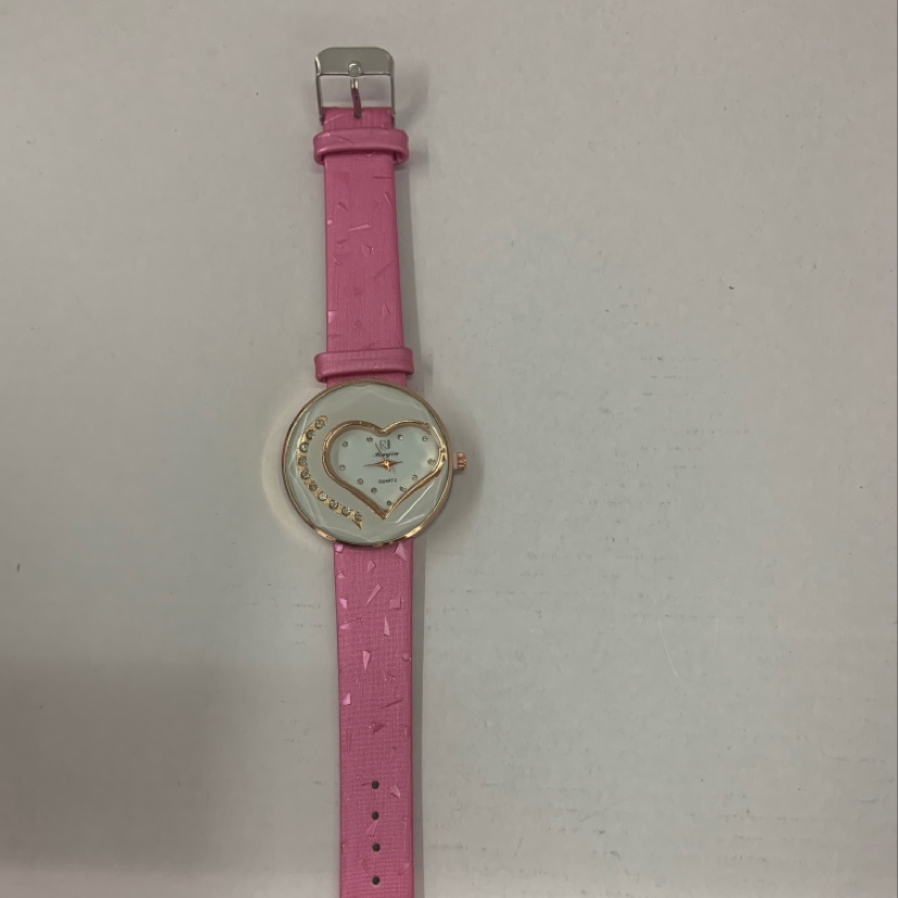 粉色表带个性钻表