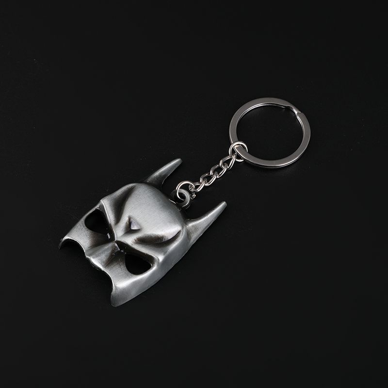 影视周边复仇者联盟蜘蛛侠蝙蝠侠面具钥匙扣个性金属钥匙扣挂件详情图6