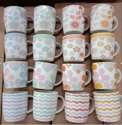 几何图案陶瓷杯-2