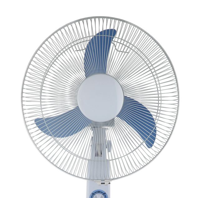 Export African solar DC fan 12V energy saving industrial fan with timer floor fan details Picture