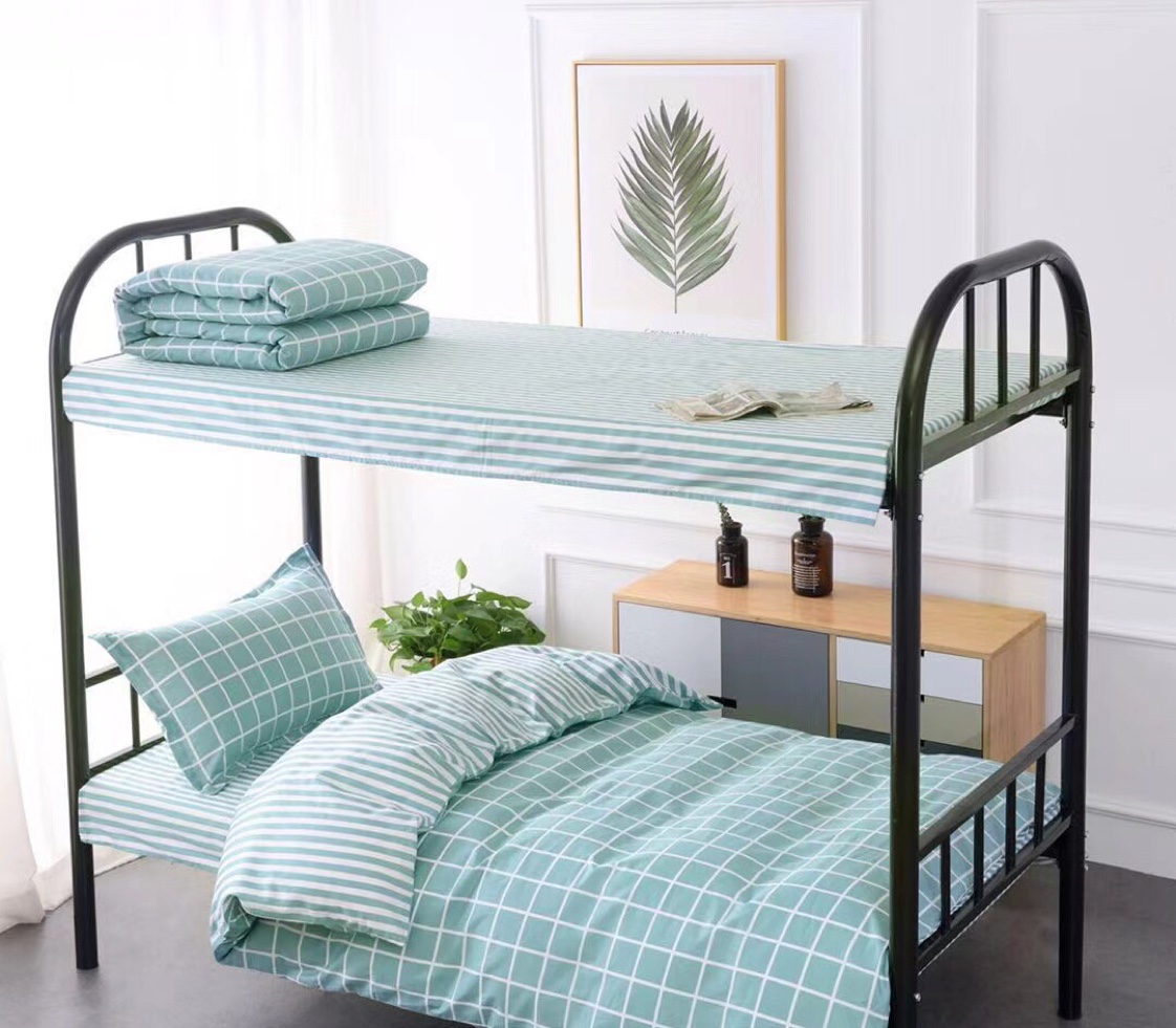 All cotton fabric for student dormitories/children's beds/apartment beds undefined