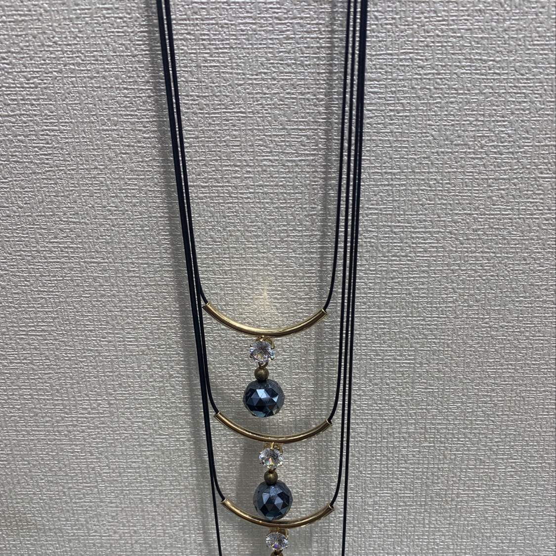 Beaded sweater chain