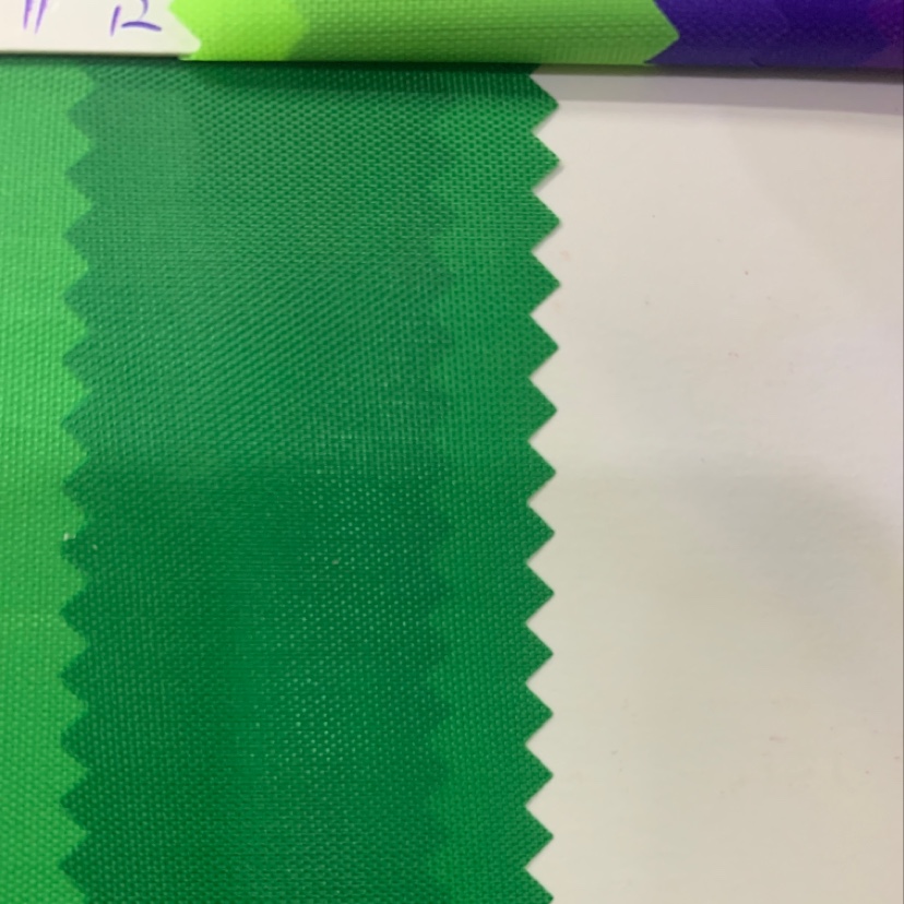 厂家直销热销新款牛津布12号绿色网纹大量现货高中低档箱包沙发鞋材面料