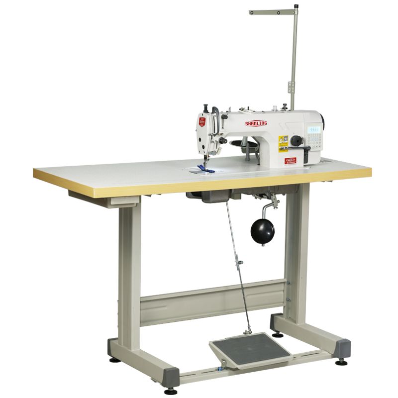 山菱直驱电脑平车工业自动剪线电脑平缝机 四自动整套机头+台板产品图