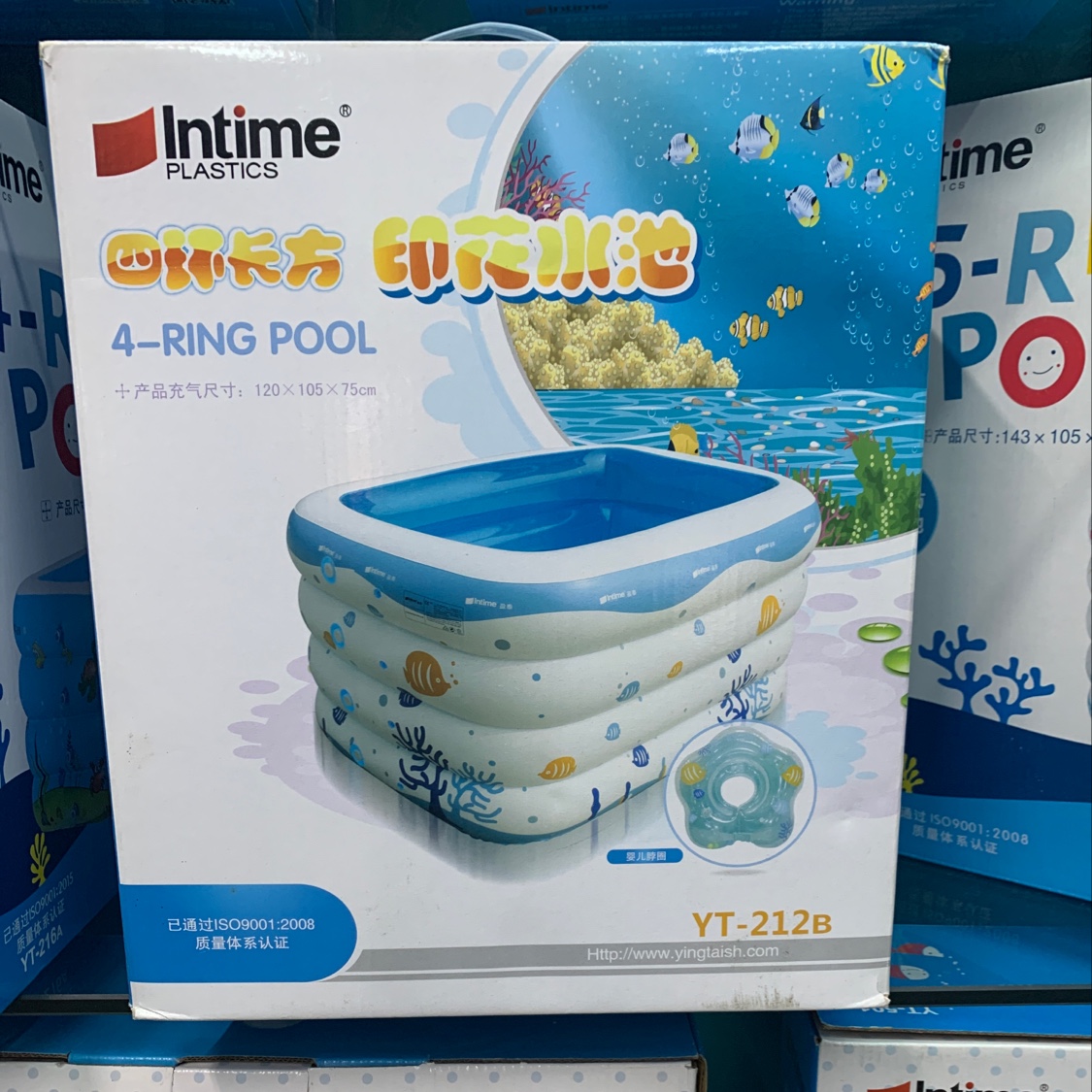 Yiwu Good Goods Yingtai Factory has a large inflatable swimming pool, water play pool, bathtub, baby swimming pool, bathtub toys in stock -1001/1316 details Picture