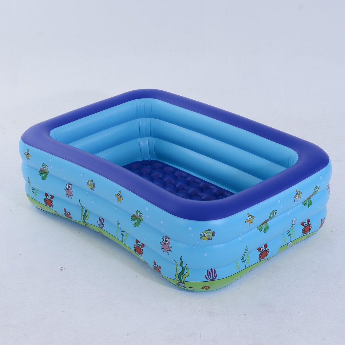 Yiwu Good Goods Yingtai Factory Large family inflatable swimming pool, Extra-large adult water play pool, outdoor fishing pool, sand pool, printed style 150cm/1316