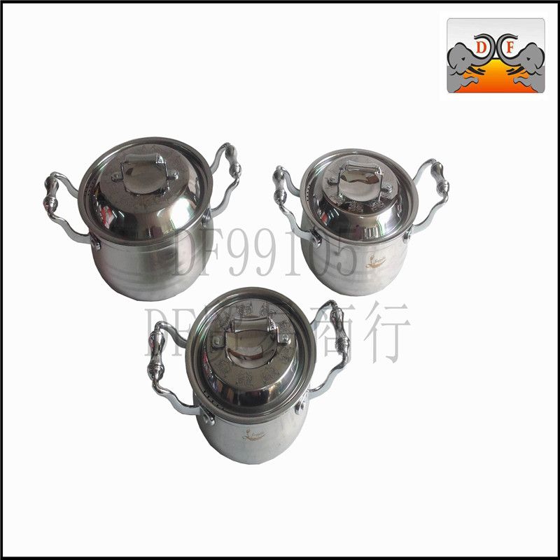 DF99105 Yulan magnolia set pot cooking pot set pot DF TRADING HOUSE