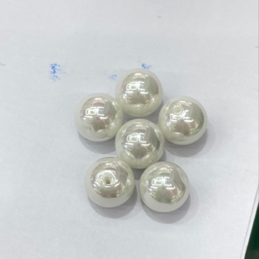Small glass beads and pearls simple and elegant low-key jewelry accessories
