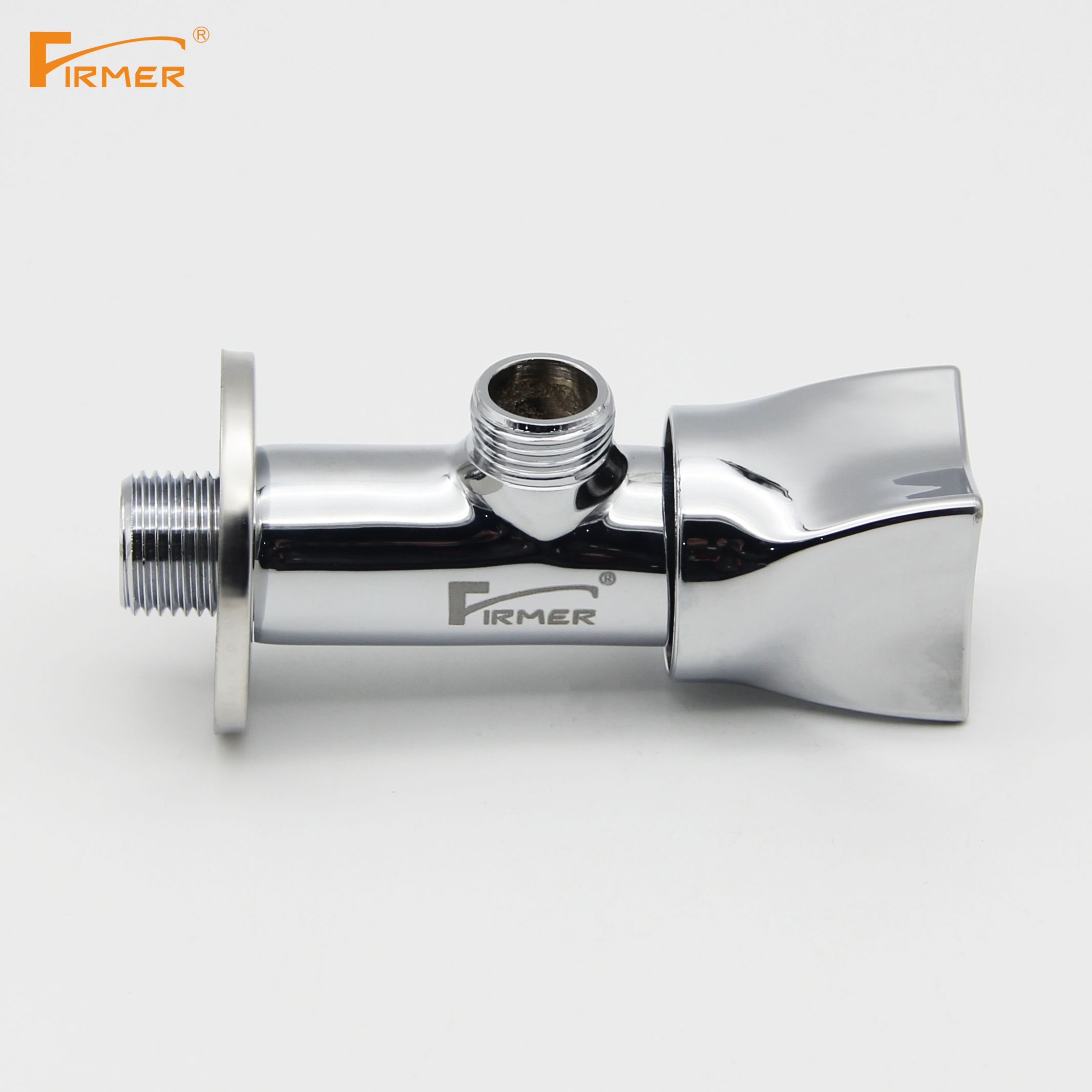 FIRMER slow open copper Angle valve hot and cold water 44 points general purpose thickening household bathroom accessories details Picture