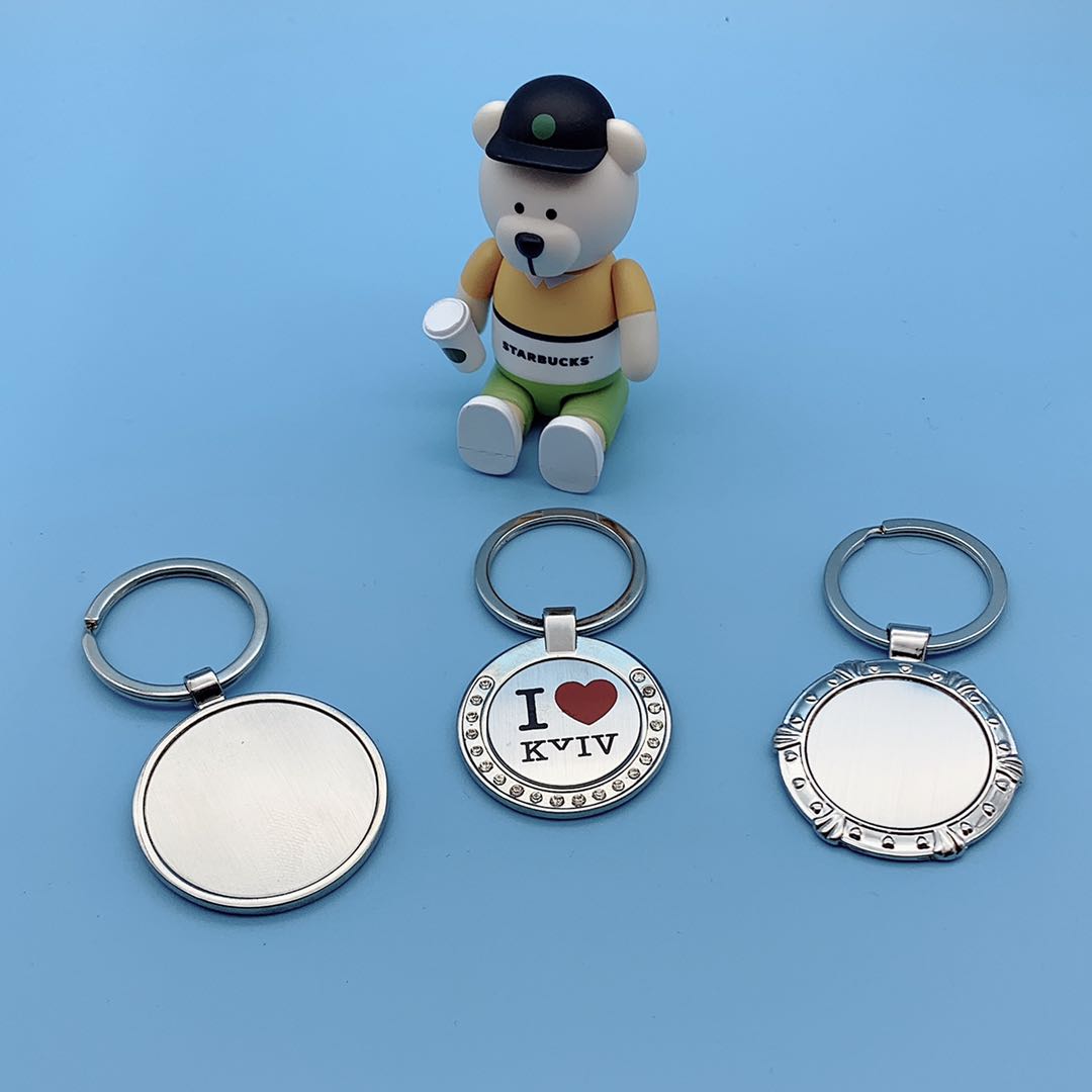 Single-row circular 〇 Keychain 2