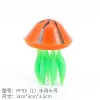 Fish Shadow Aquarium Simulation Small fish simulation octopus Floating small fish plastic jellyfish Specification image