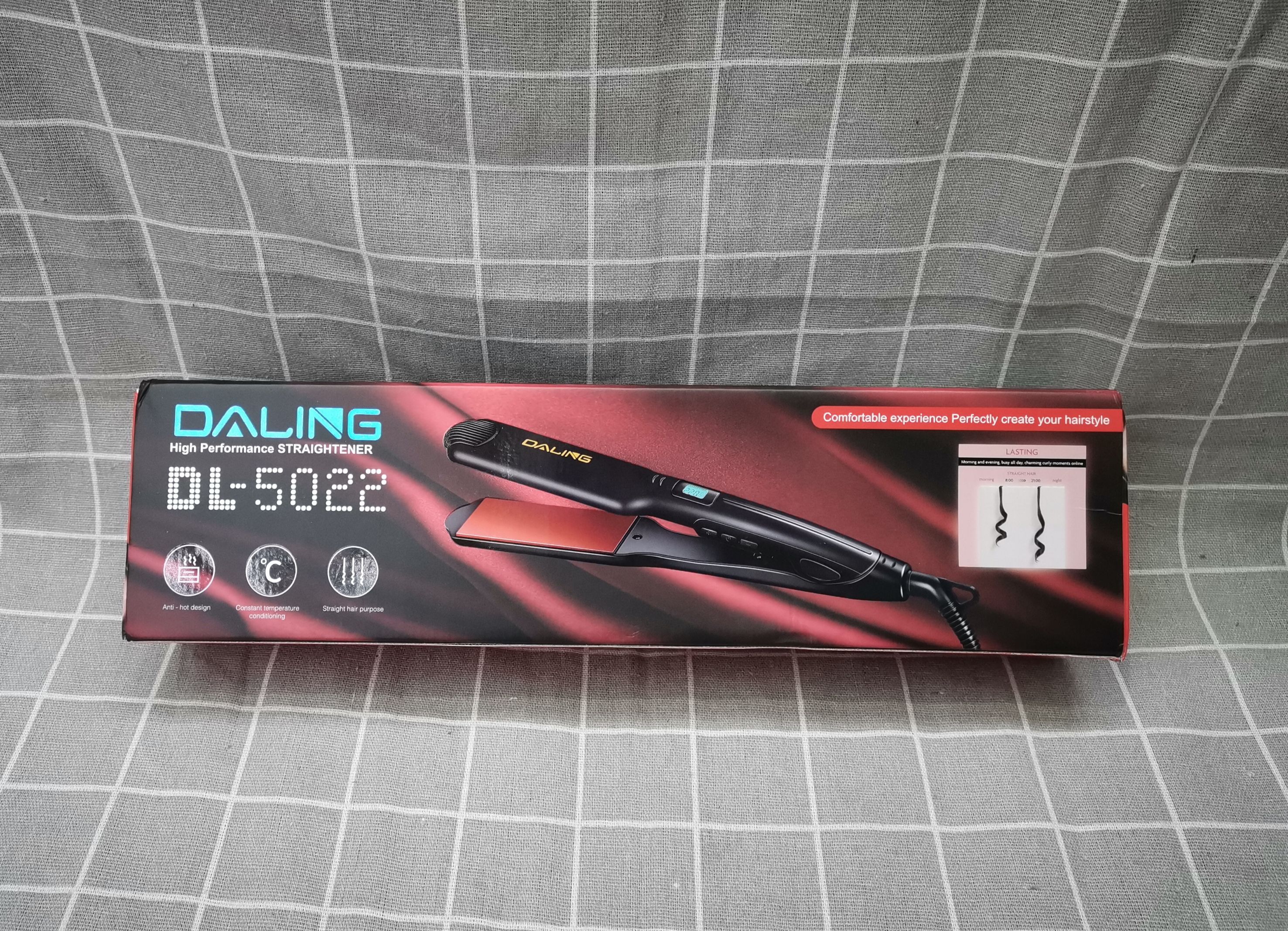 Darling DL-5022 Ladies' straightener plug - in ladies' straighteners wholesale cross-border details Picture