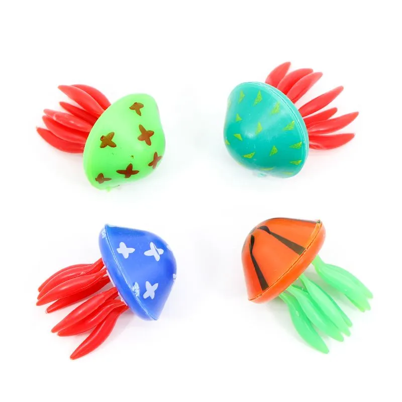 Fish Shadow Aquarium Simulation Small fish simulation octopus Floating small fish plastic jellyfish detail image 3