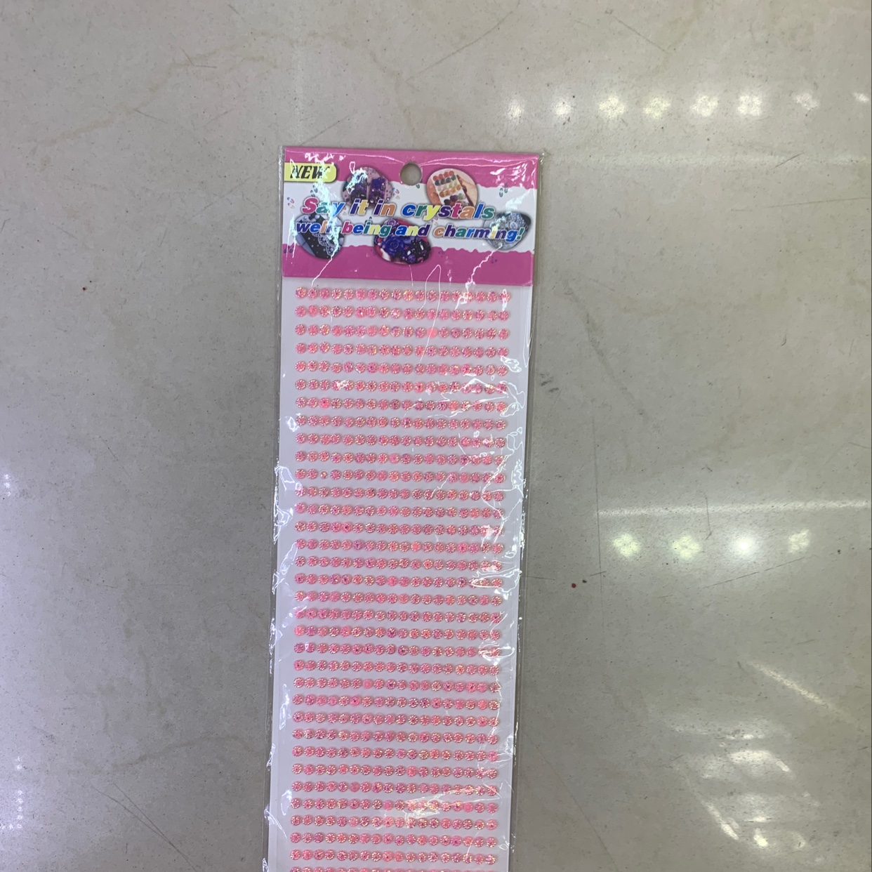 亚克力钻贴车贴电脑贴玩具钻贴产品图