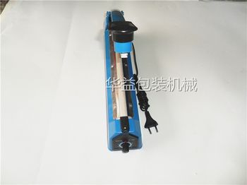 F-300 hand-press sealing machine for sealing 30cm shrink film plastic bags, tea bags, filter paper. Huayi Packaging Machinery operates with integrity and offers excellent quality pic 1