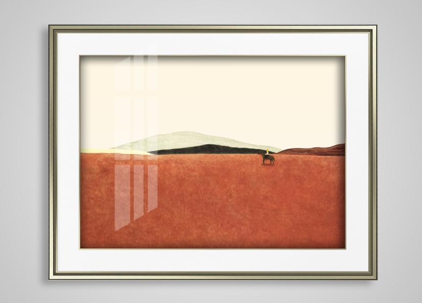 玄关画/装饰画/梅兰竹菊/装饰画简约/国风产品图