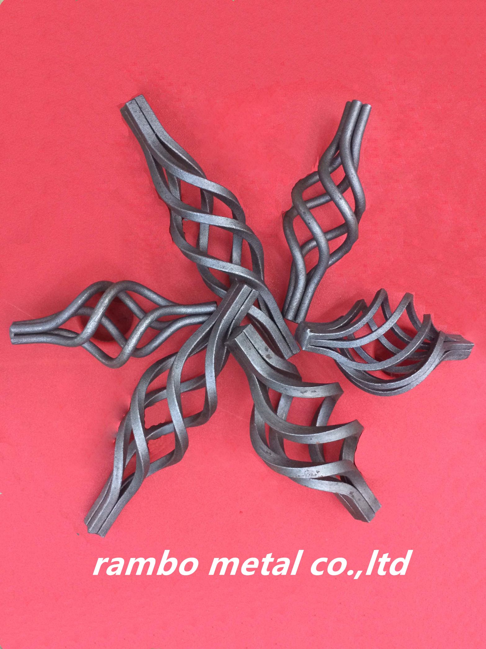 Ironwork, gun tips, ironwork, door and window accessories, staircase accessories, iron flowers details Picture