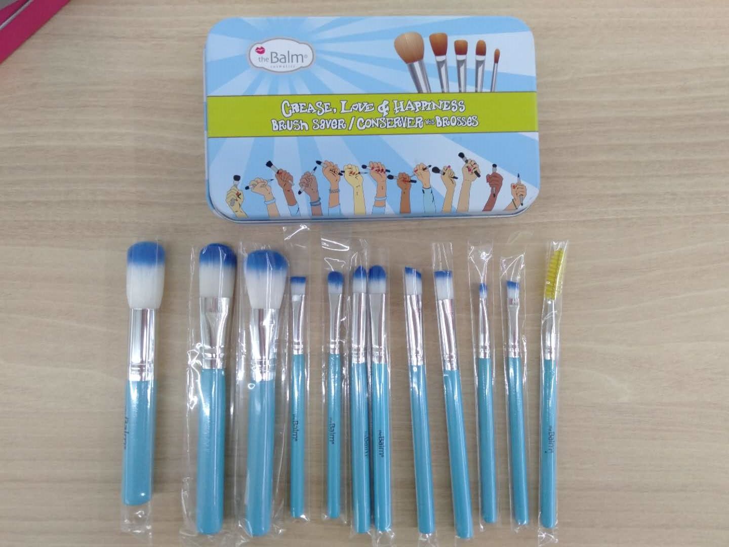 12 cover brush makeup brush concealer brush, loose brush eyelash roll Specification drawing