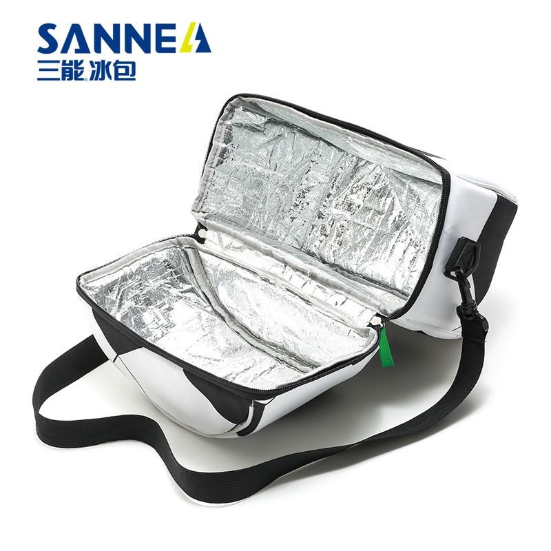 New World Cup football Oxford cloth insulated ice pack, thickened single-shoulder outdoor picnic bag, student lunch bento bag Specification image