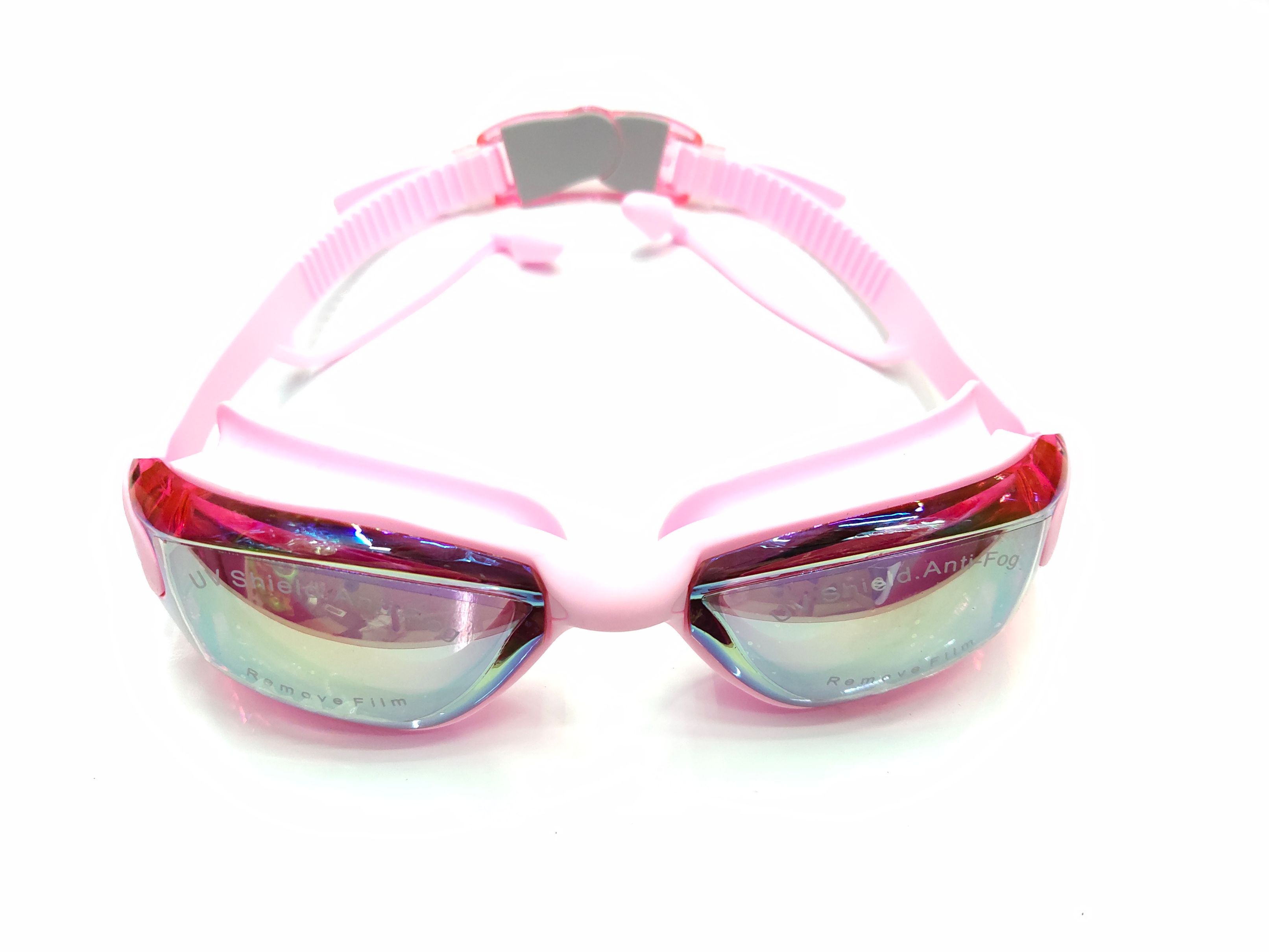 Yiwu Bo Road goggles wholesale electroplated waterproof and anti-fog swimming goggles BL885H automatically adjust the goggles pink