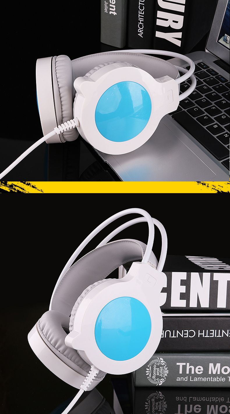 X5游戏耳机美观耐用零压力配戴超舒适全封闭式竞技游戏耳机详情6