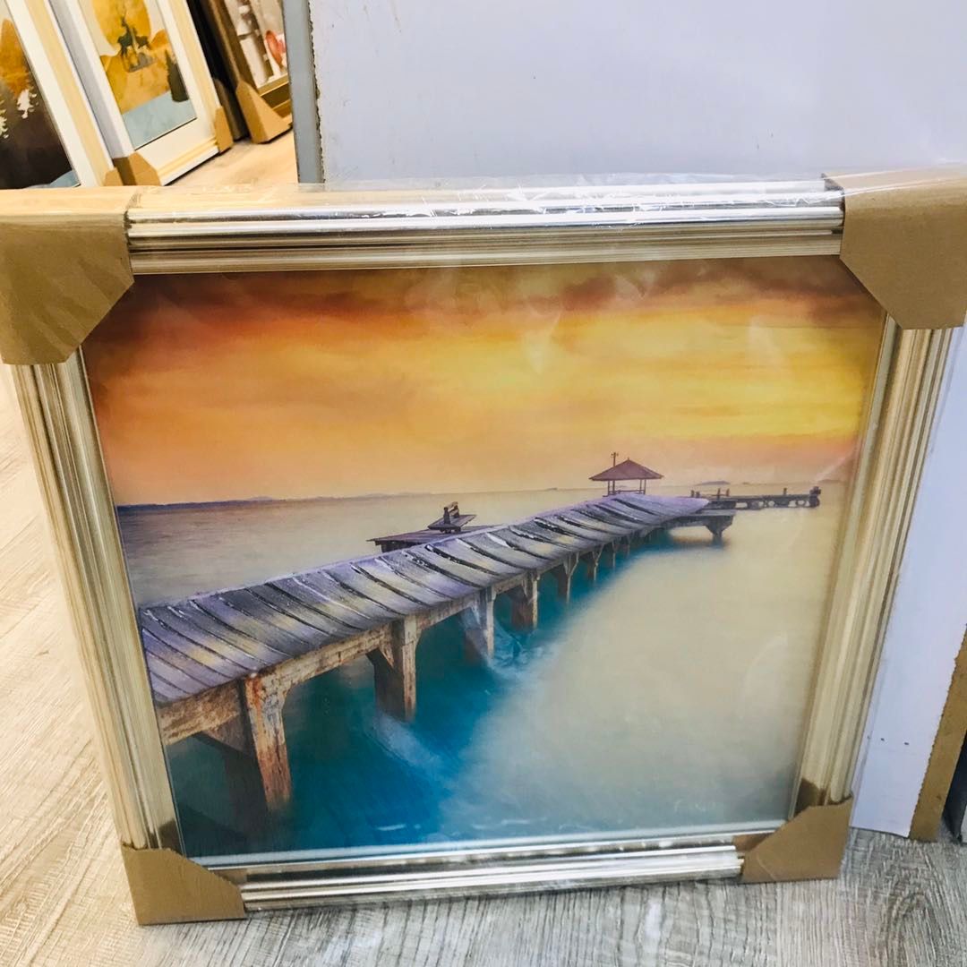 客厅装饰画沙发背景墙壁画现代简约卧室床头挂画立体桥详情图2