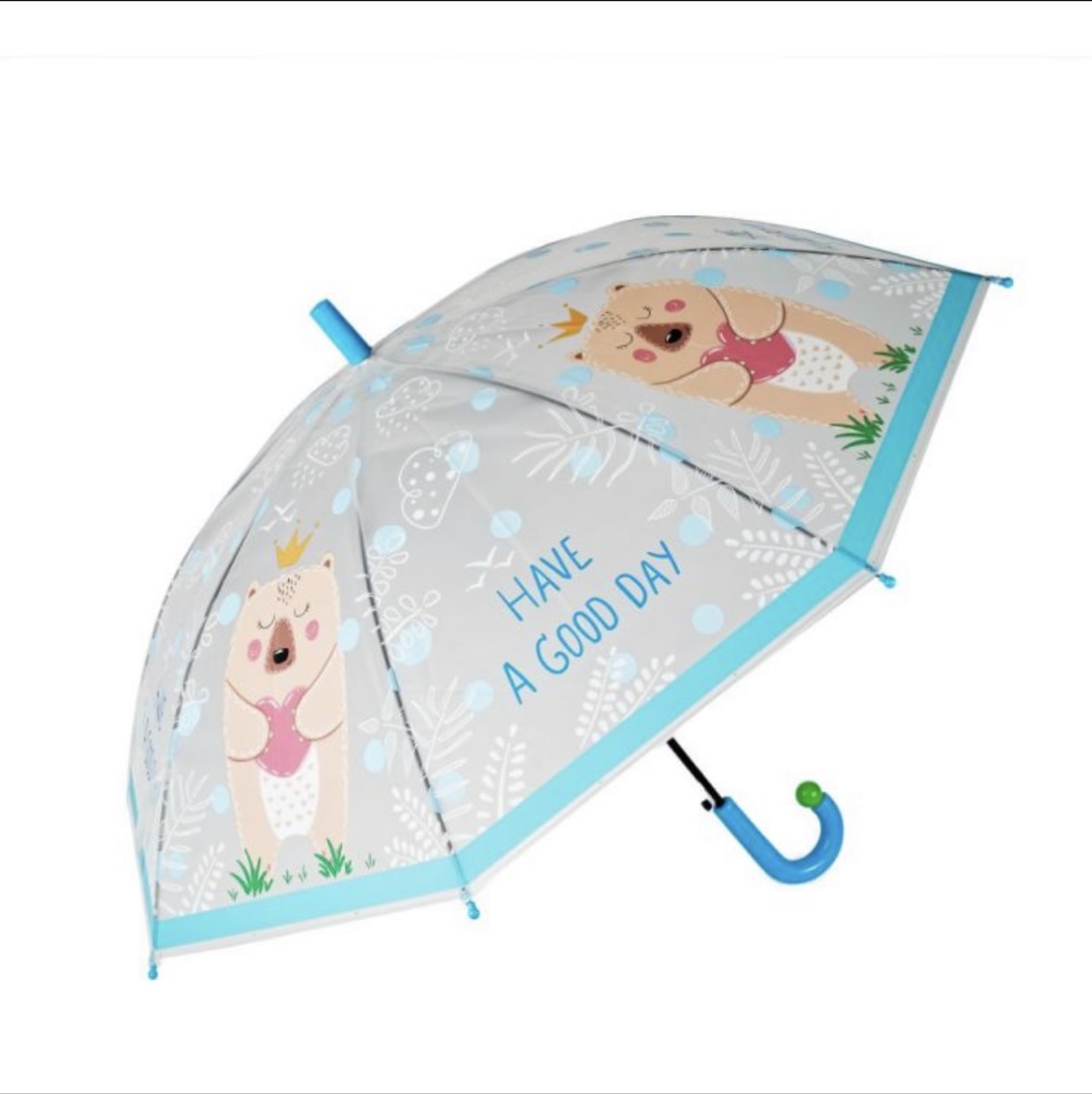 50 cm POE children's umbrella in mixed colors Item Picture