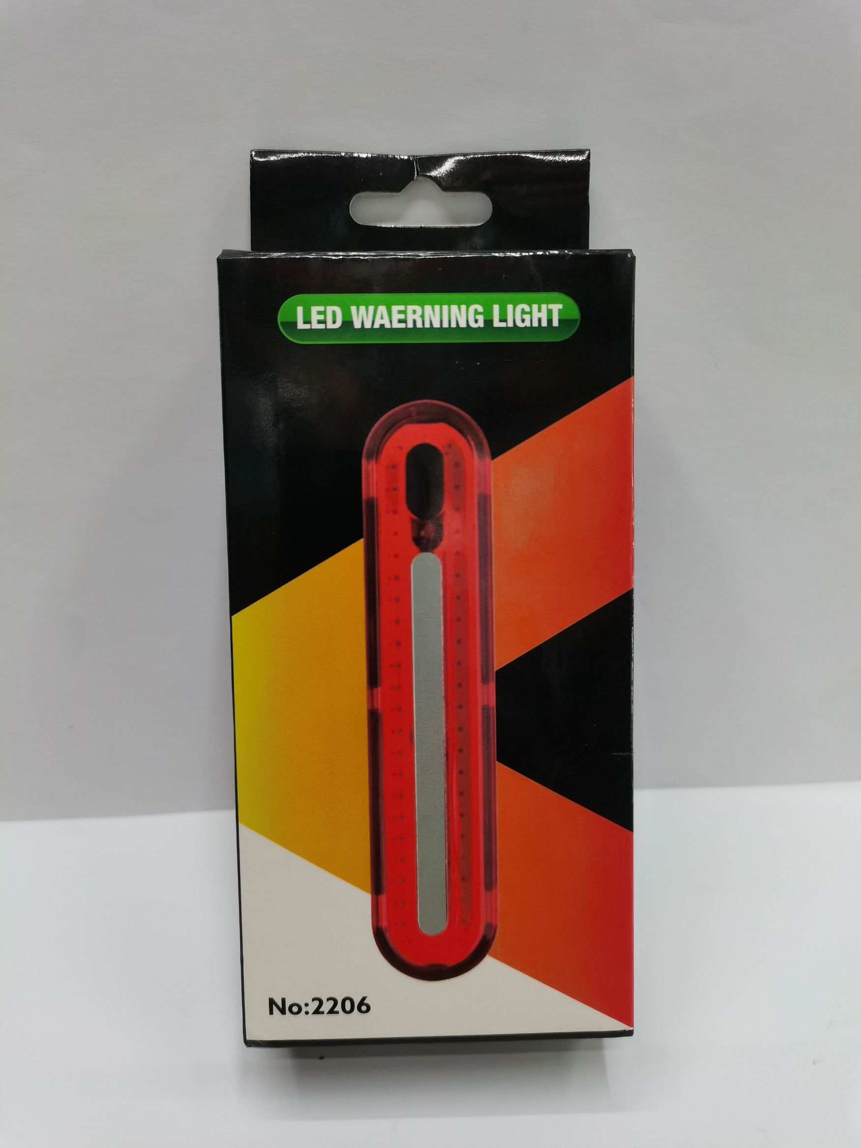新款USB充电自行车灯，警示灯安全灯，骑行灯，自行车装备图